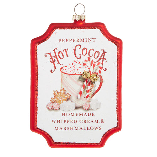Ornament 4.75" Hot Cocoa