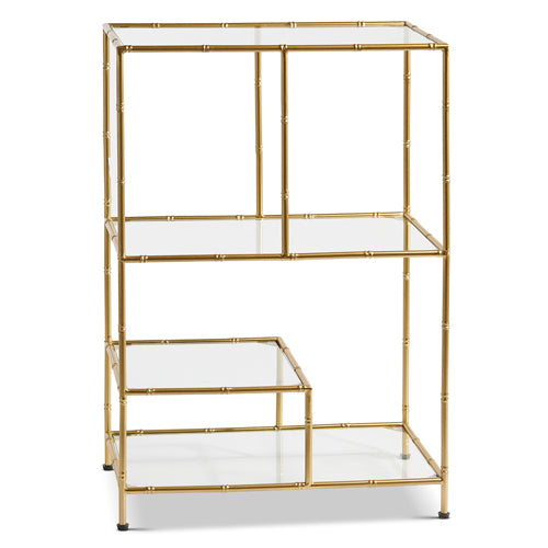 Gold Bamboo Shelf 35.5"