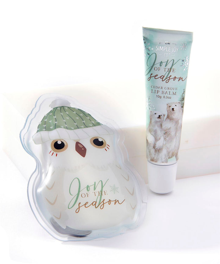 Snowfall Scented Lip Balm & Magic Hand Warmer