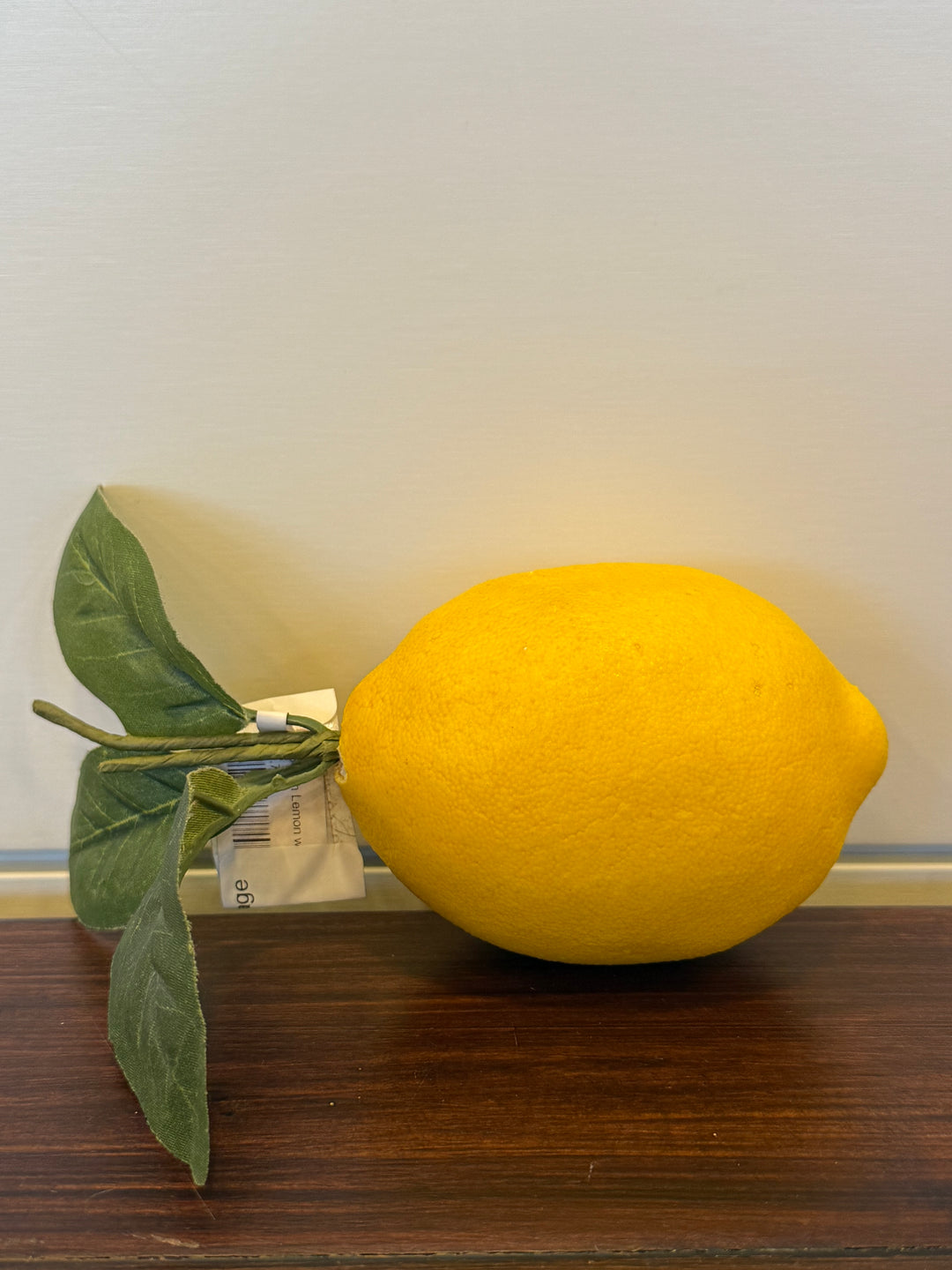 Lemon with Foliage