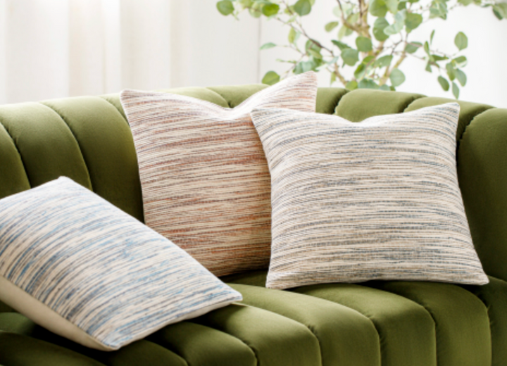 Zuma Woven Tan Pillow