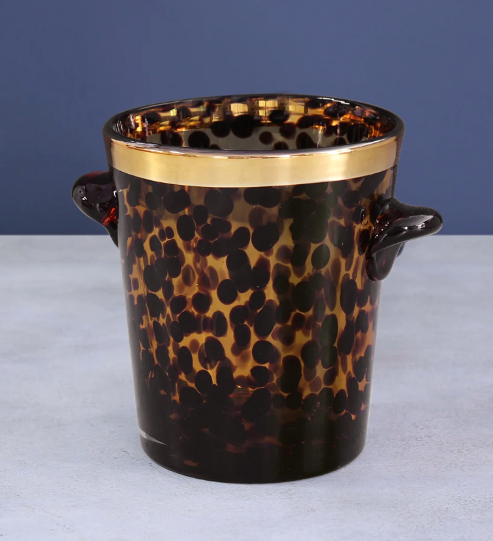 Glass Tortoise Ice Bucket