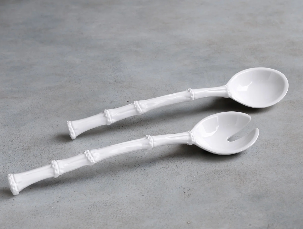 Bamboo Salad Servers