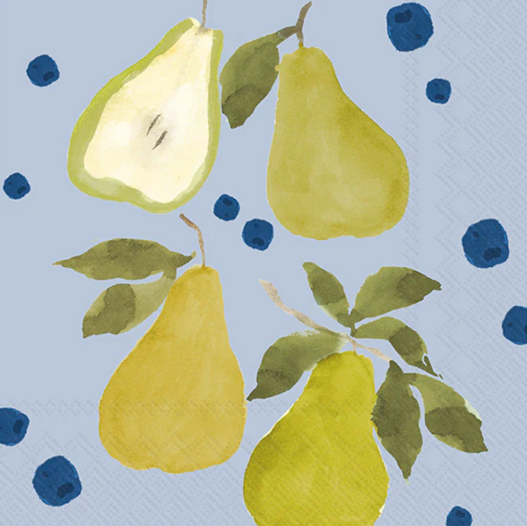 Pear Cocktail Napkin