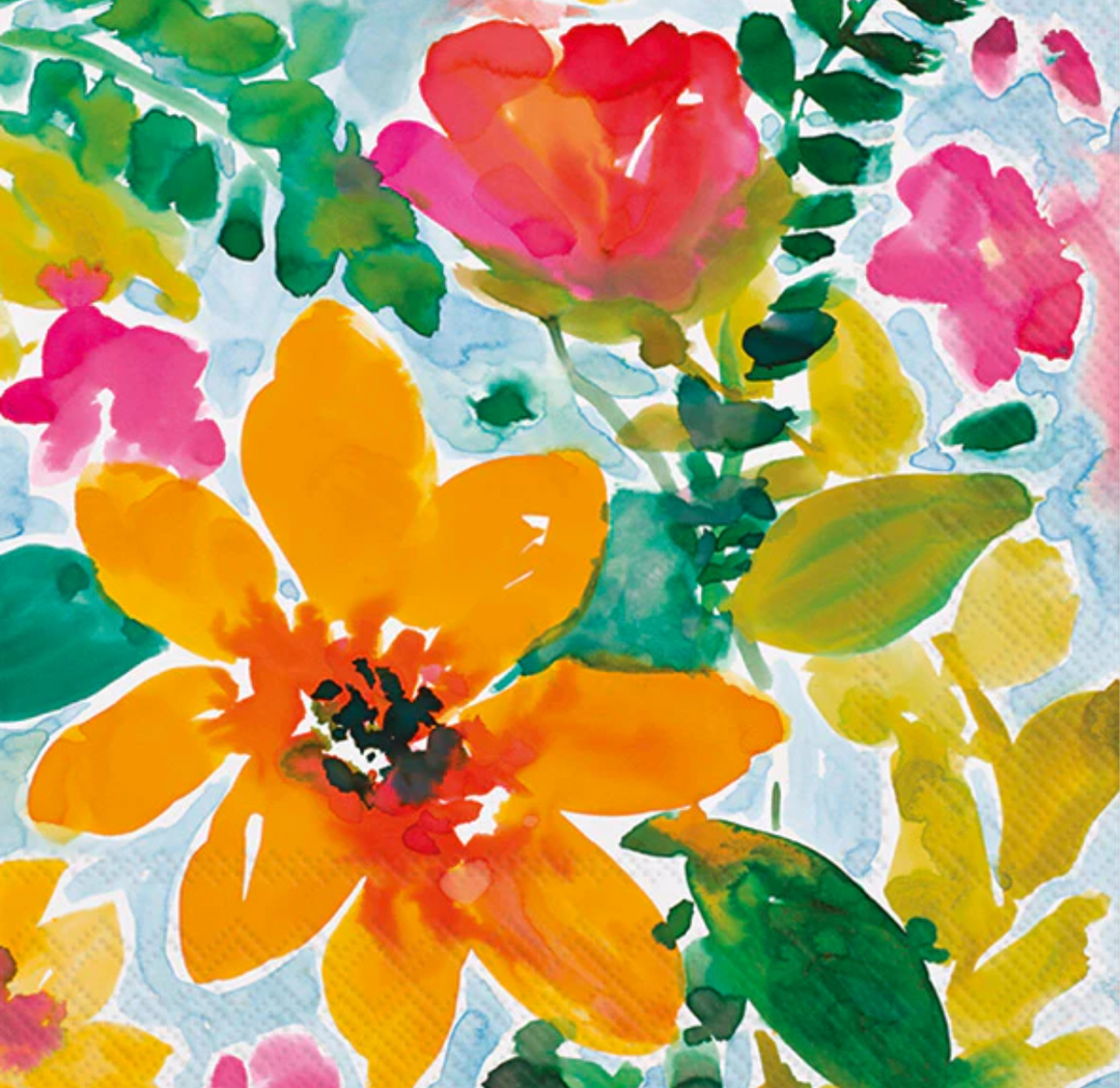 Bright And Cheery Cocktail Napkin