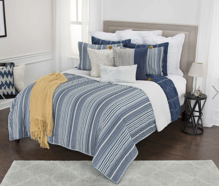 Bedding-Set Easton Quilt RIZ Queen