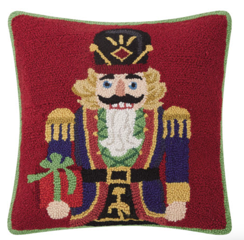 Nutcracker Present Hook Pillow