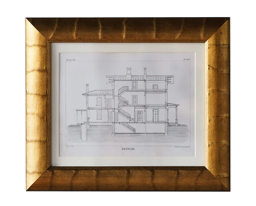 8"x10" Whitbury Matted Frame Picture