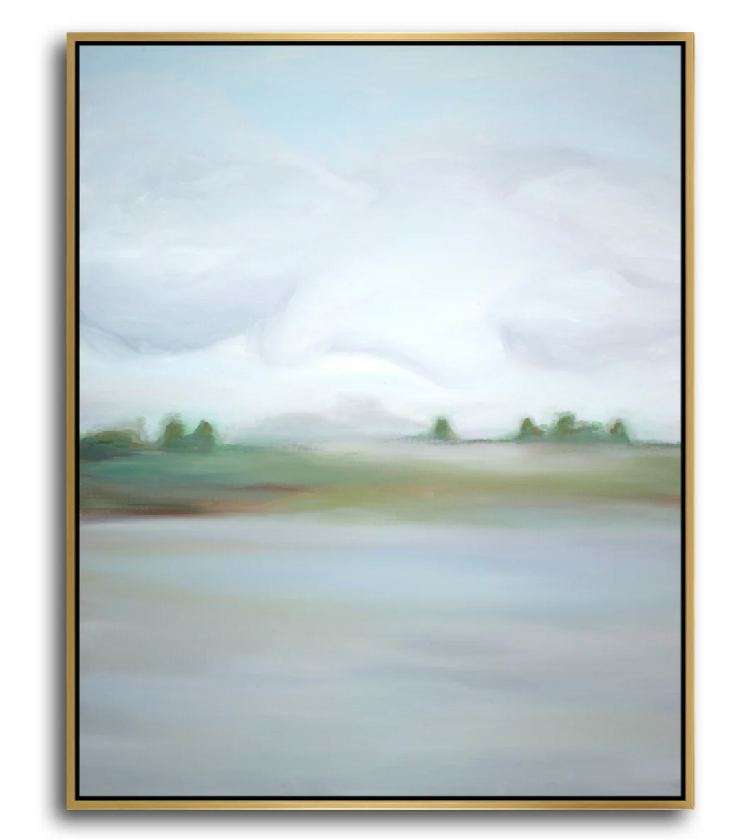 Emerald Bay w/ Gold Frame