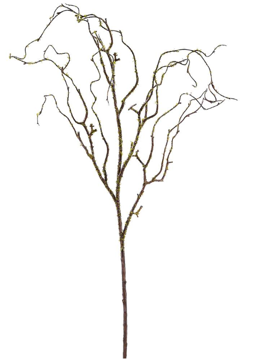 45" Moss Twig Spray