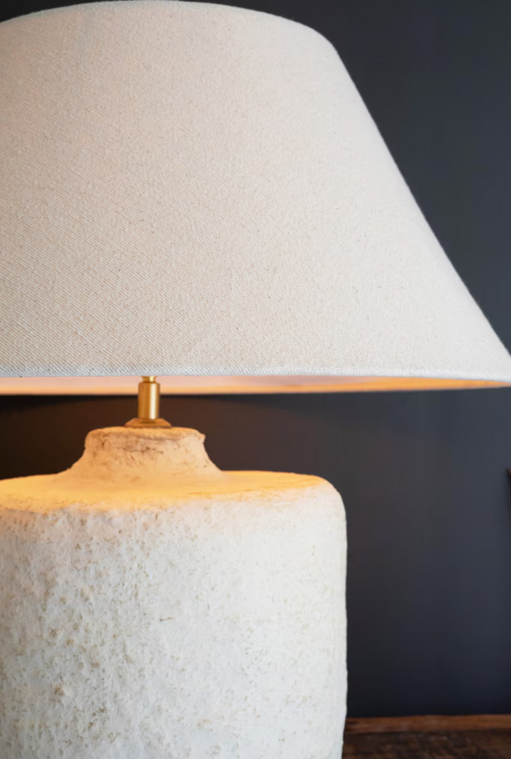 Paper Mache Table Lamp