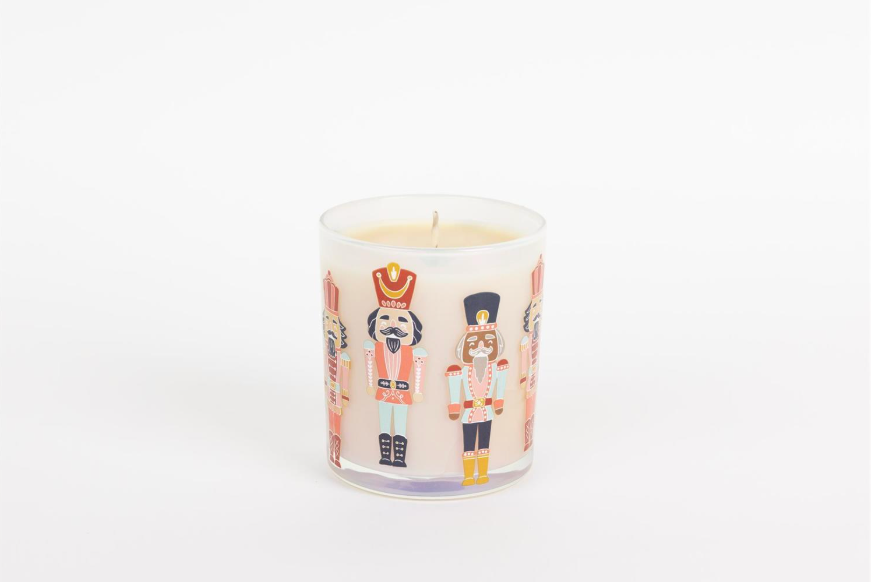 Sweet Grace Nutcracker Candle