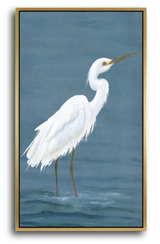 Wading Laguna Gold Painting