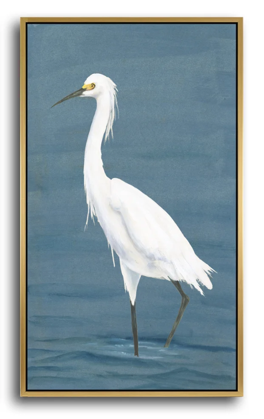 Wading Laguna Gold Painting