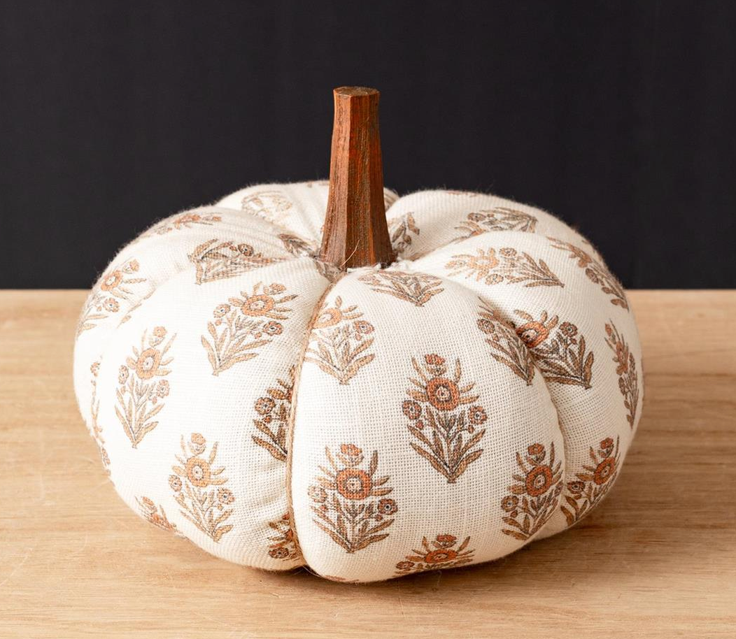 Block Print Pumpkin