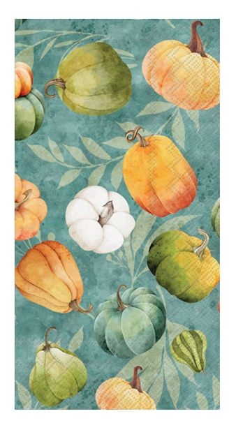 Rolling Pumpkins Guest Towel