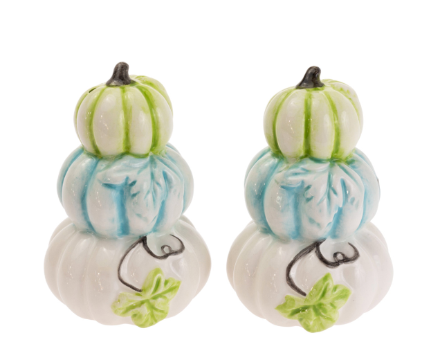 Chinoiserie Pumpkins Salt and Pepper Shaker Set