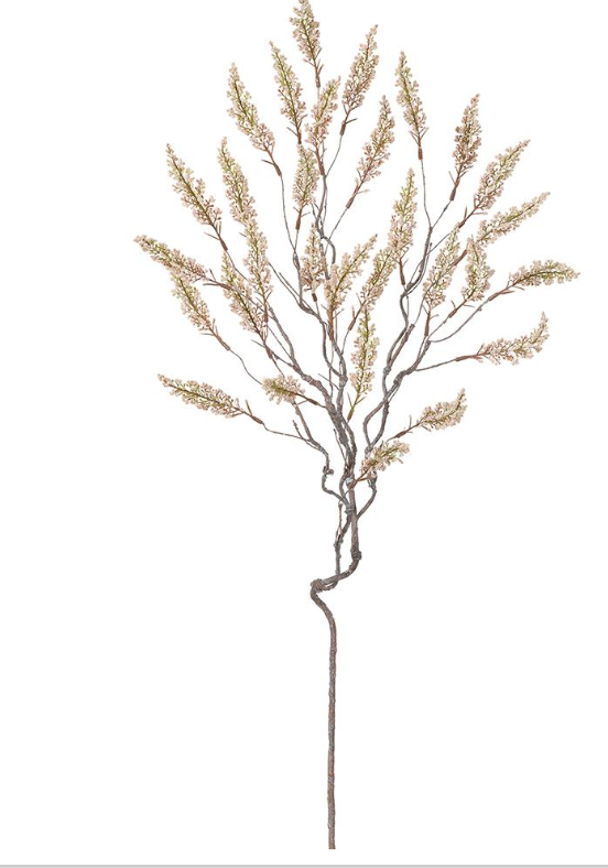 36" Astilbe Spray Beige Stem