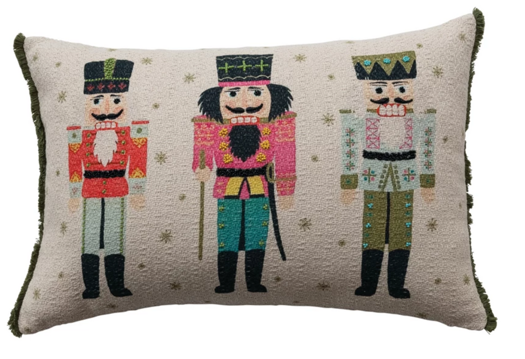 Nutcracker Lumbar Pillow