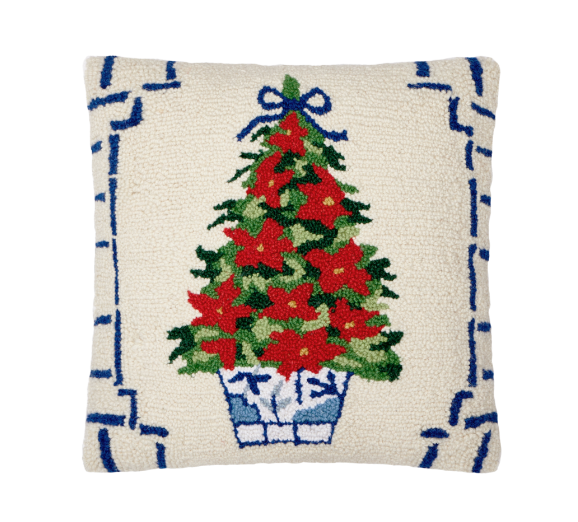 Chinoiserie Tree Hook Pillow
