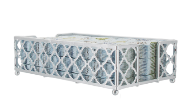 Trellis Guest Caddy Silver