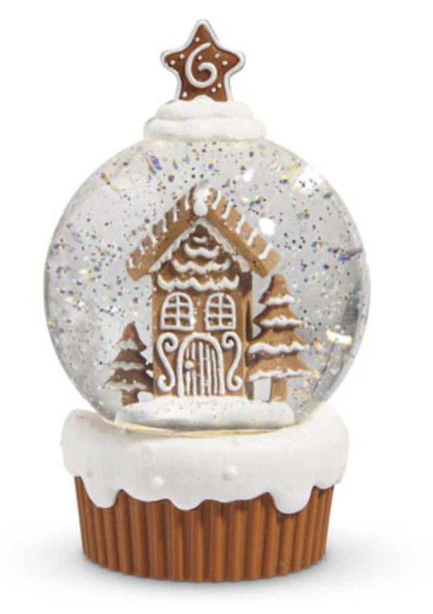 Lighted Cupcake Gingerbread Village