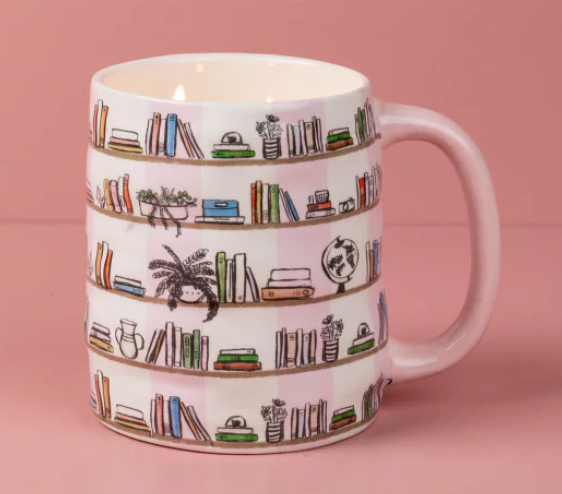 Sweet Grace Book Mug Candle