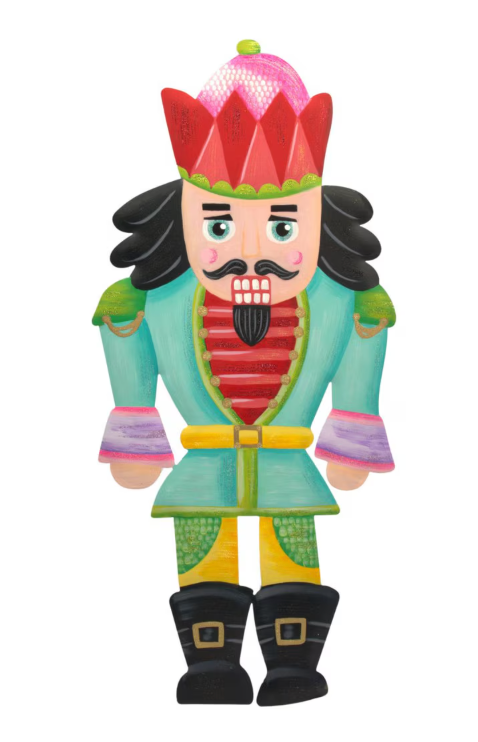 Large Whimsical Nutcracker Stake