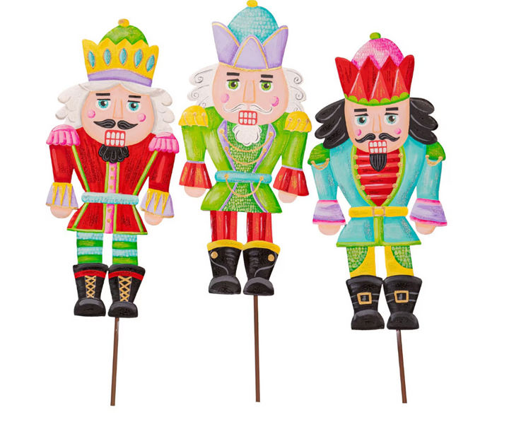 Whimsical Nutcracker Stake