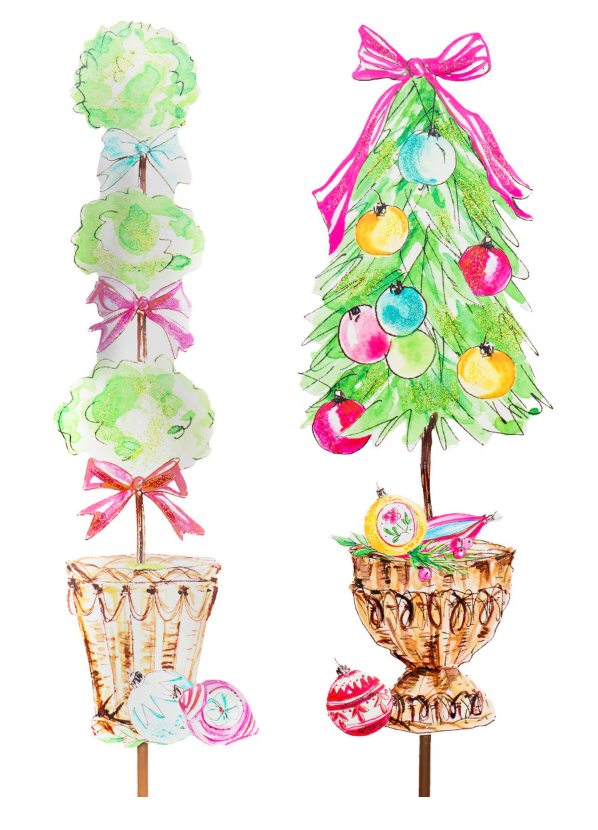 Whimsical Topiary Stake