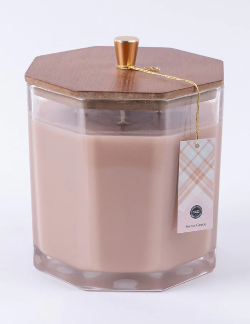 Sweet Grace Large Decorative Candle