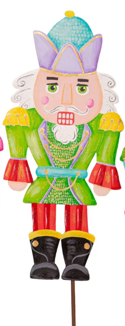 Whimsical Nutcracker Stake