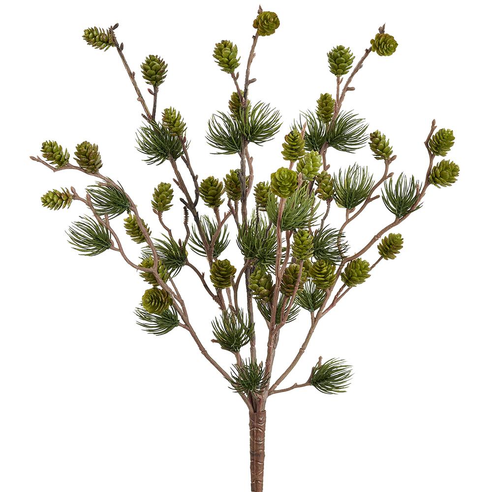 18" Pine Bush With Pine Cone