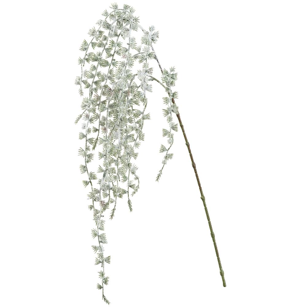43" Snowed Pine Hanging Spray