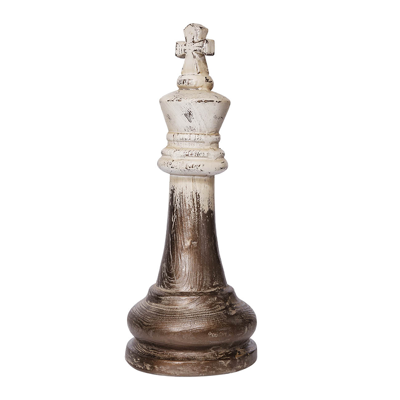 Gold & White Cross Magnesia Finial