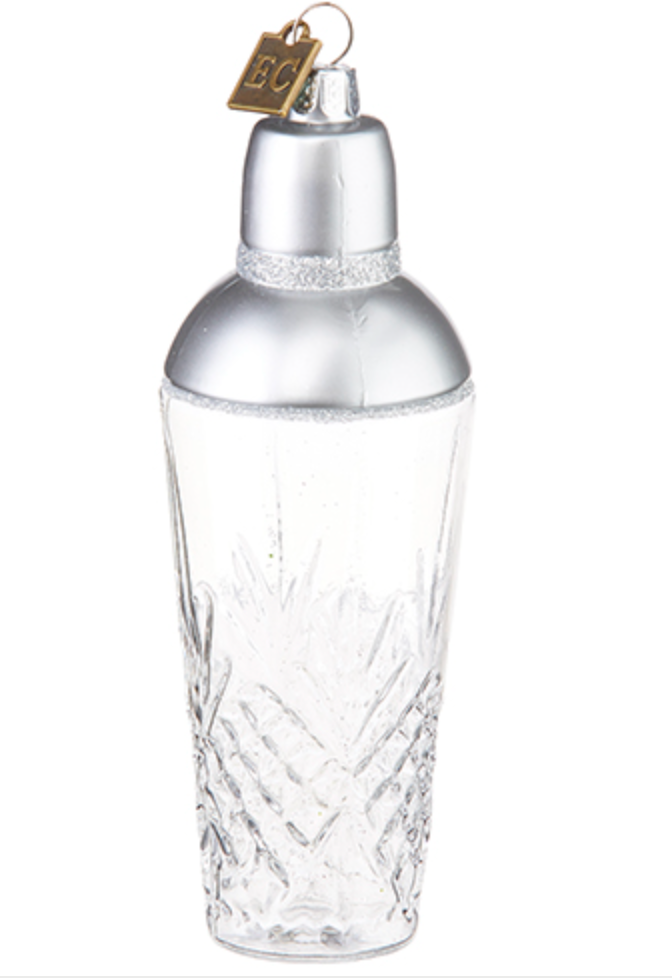 Cocktail Shaker Ornament