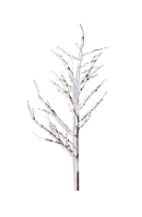42" Flocked Snowy Branch