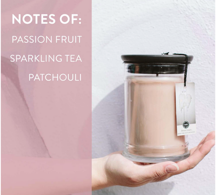 Candle Sweet Grace Large Clear Jar