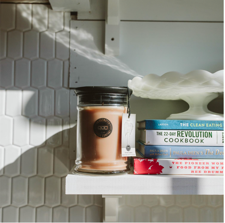 Candle Sweet Grace Small Clear Jar 8oz