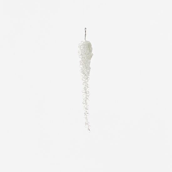 Crystal Beaded Icicle Ornament