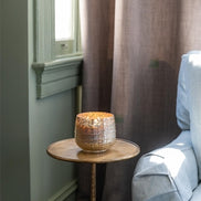 Candle Sweet Grace Mercury Pebble Glass