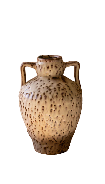 Rustic Speckled Urn