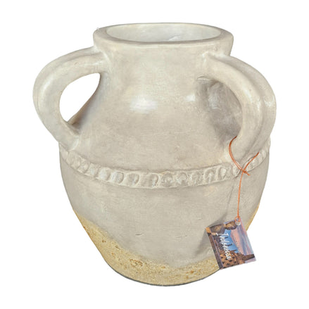 Terracotta Triple Handle Jug