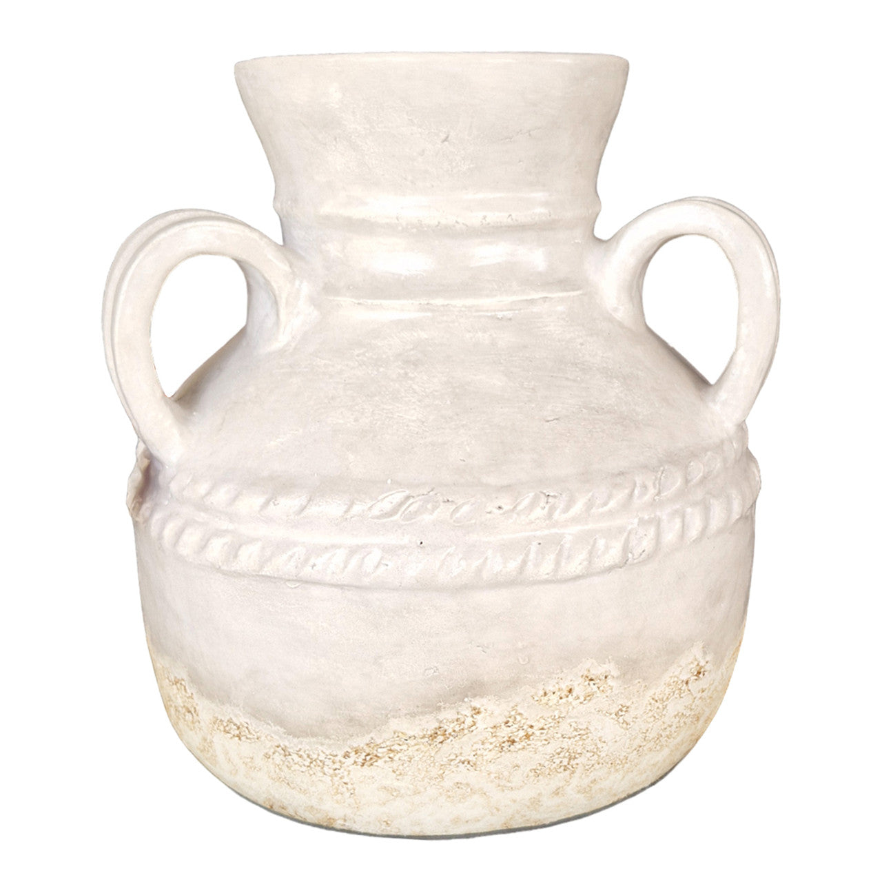 Terracotta Triple Handle Jug