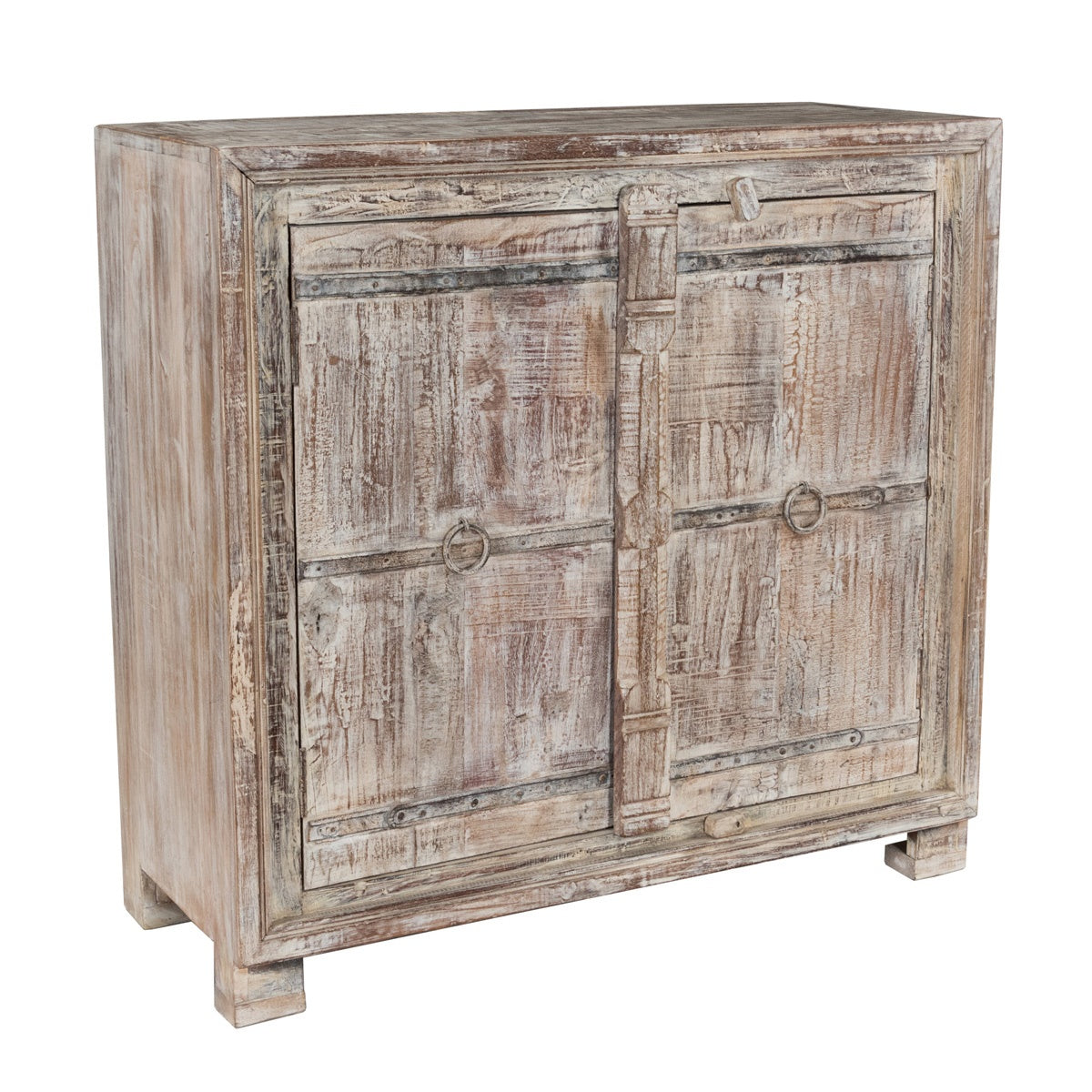 2 Door Sideboard Lime Wash