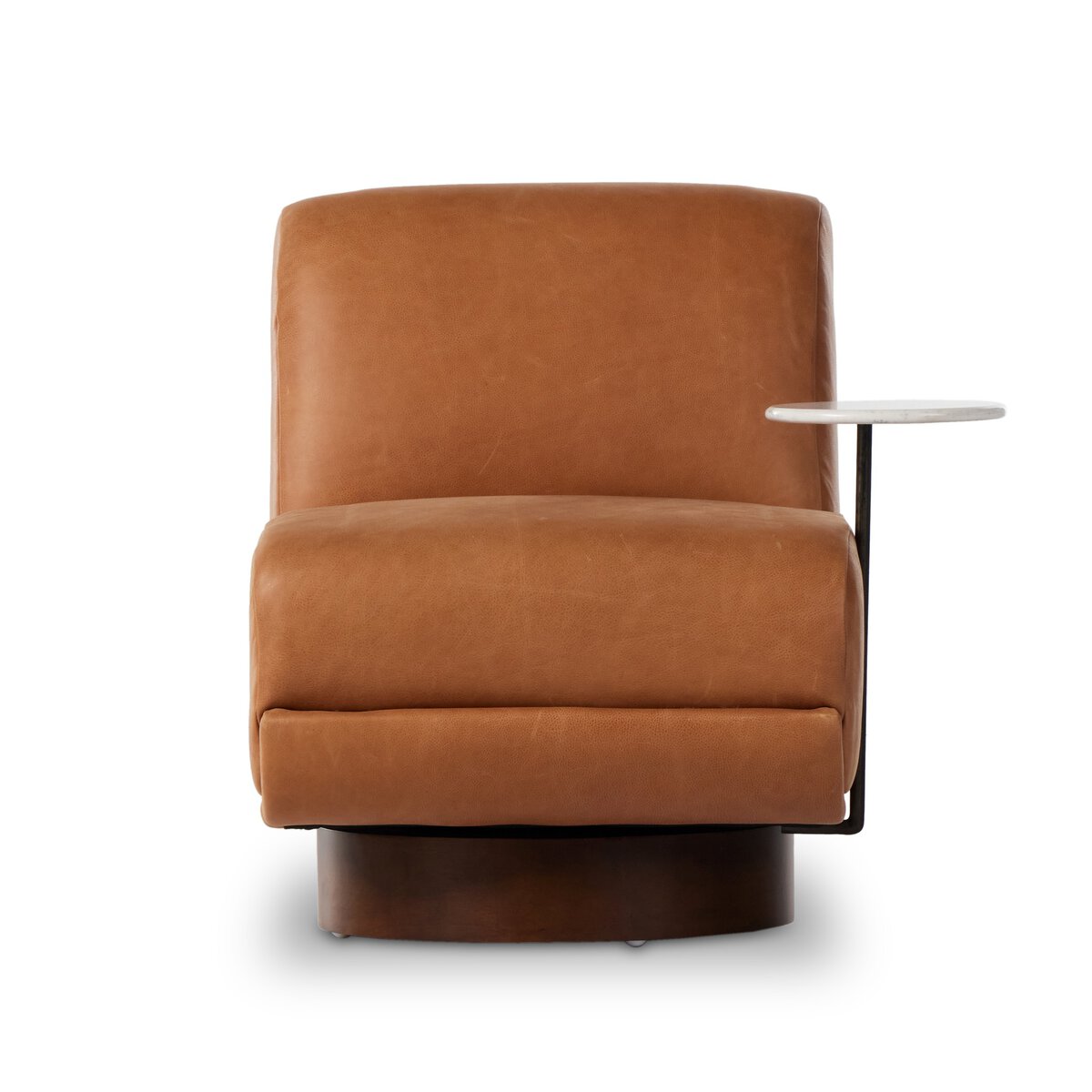 Bronson Swivel Chair + Table