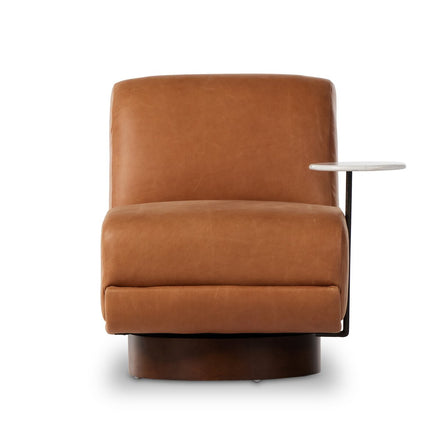 Bronson Swivel Chair + Table