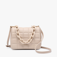 Hayden Quilted Crossbody w/ Large Chain Strap