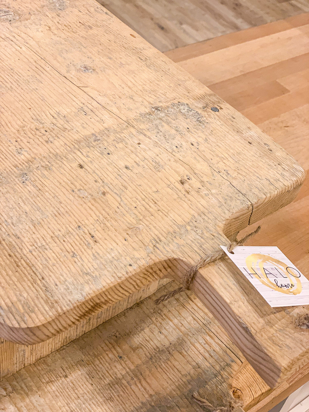 Reclaimed Footed Board