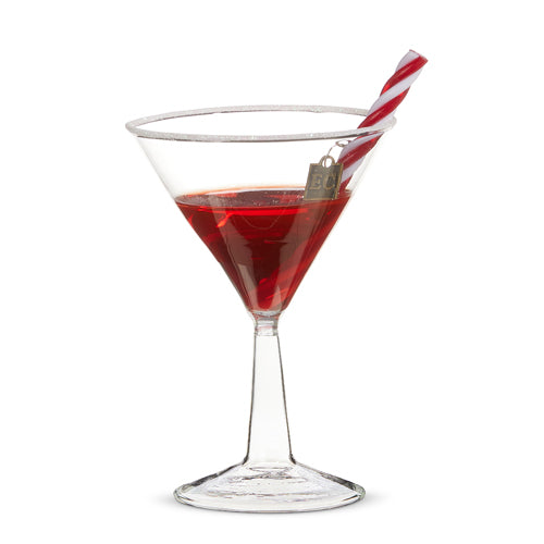5.75" Christmas Cocktail Ornament